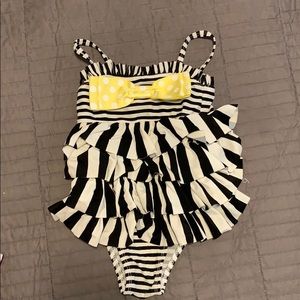 Mudpie toddler girl swimsuit